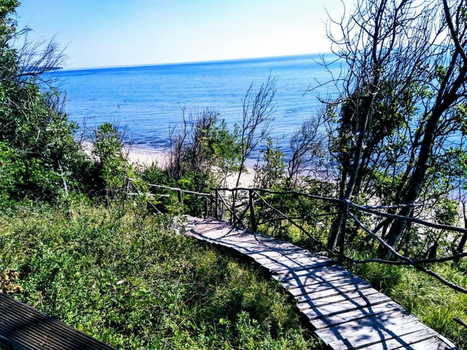 Beautiful 1St-Line Seaview Private Appartement In The Cliff Resort Obzor Exteriör bild